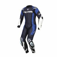 Ixon Lederkombi Vortex 3 Herren, blau/weiß