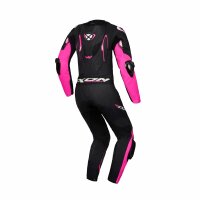 Ixon Lederkombi Vortex 3 Damen, schwarz/pink/weiß