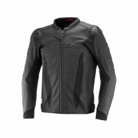 Ixon Lederjacke Vortex 3 Herren, schwarz/schwarz