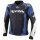 Ixon Lederjacke Vortex 3 Herren, blau/weiß