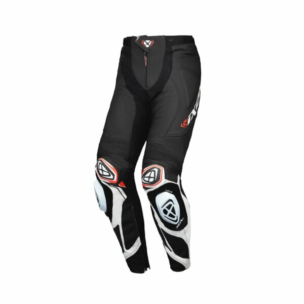 Ixon Lederhose Vortex 3 Herren, schwarz/weiß