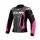 Ixon Lederjacke Vortex 3 Damen, schwarz/pink/weiß
