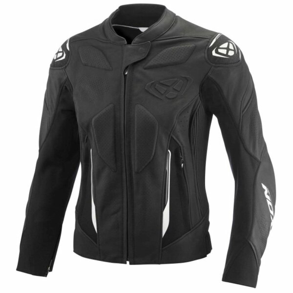 Ixon Lederjacke WonderP Damen, schwarz/weiß