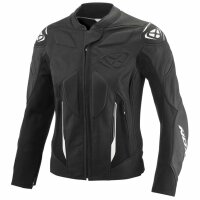 Ixon Lederjacke WonderP Damen, schwarz/weiß