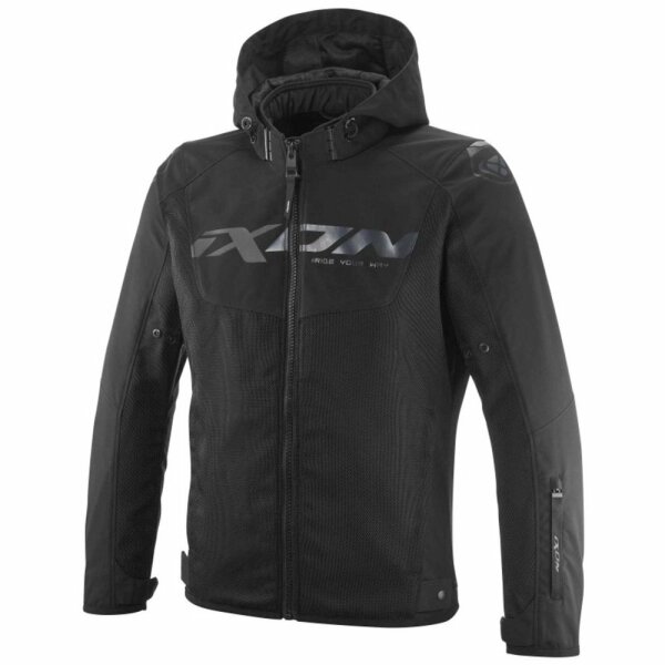 Ixon Textiljacke Fierce Herren, schwarz