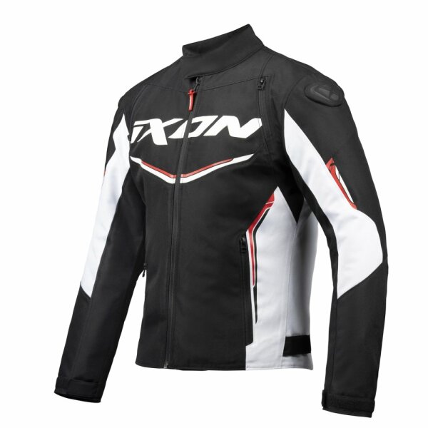 Ixon Textiljacke Cordolo Herren, schwarz/weiß/rot