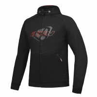 Ixon Textiljacke Touchdown Herren, schwarz/rot