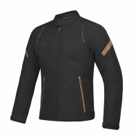 Ixon Textiljacke Striker Retro Herren, schwarz/braun