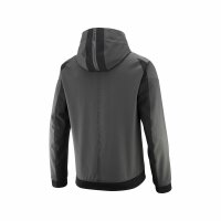 Ixon Textiljacke Section Herren, schwarz/anthrazit/fluo-rot