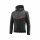 Ixon Textiljacke Section Herren, schwarz/anthrazit/fluo-rot