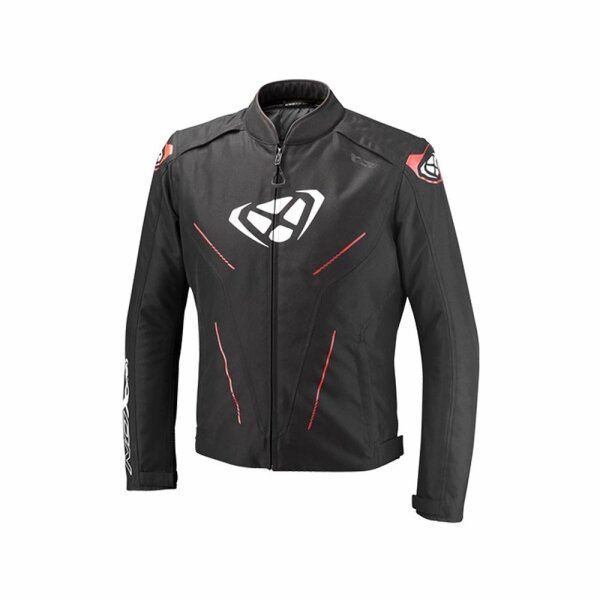 Ixon Textiljacke Prodigy Herren, schwarz/weiß/rot