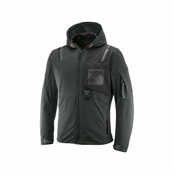 Ixon Textiljacke M-Quarter Herren, anthrazit/schwarz