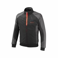 Ixon Textiljacke Siwa Herren, schwarz/anthrazit/fluo-rot