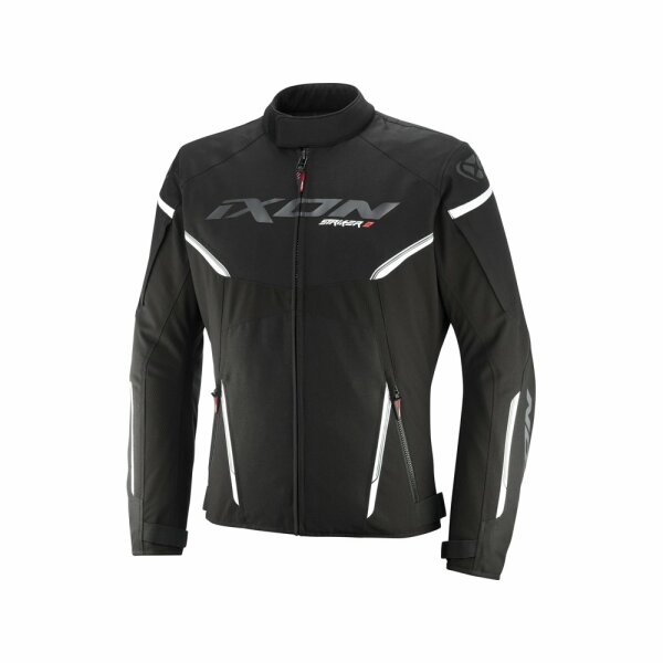 Ixon Textiljacke Striker 2 Herren, schwarz/weiß