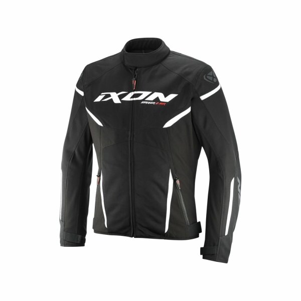 Ixon Textiljacke Striker 2 Air WP Herren, schwarz/weiß