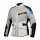 Ixon Textiljacke M-Njord Herren, hellgrau/blau/fluo-rot