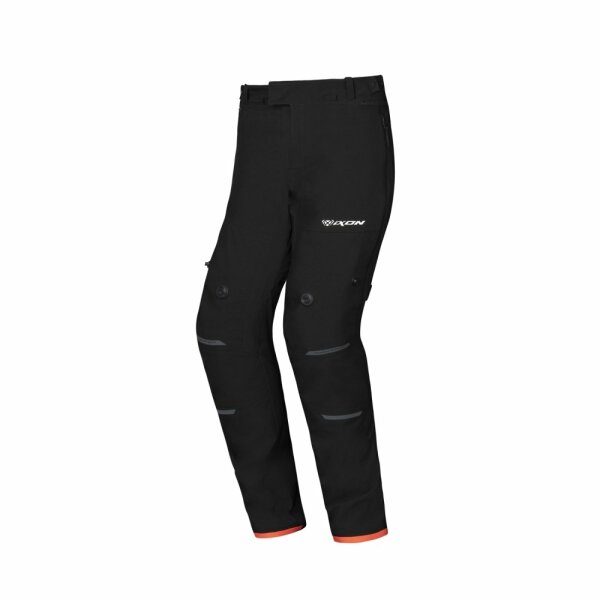 Ixon Textilhose MKD Herren, schwarz/fluo-rot