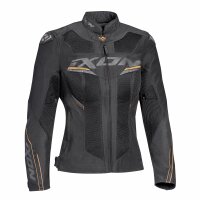Ixon Textiljacke Draco Damen, anthrazit/schwarz/gold