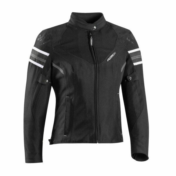 Ixon Textiljacke Ilana Evo Damen, schwarz/weiß