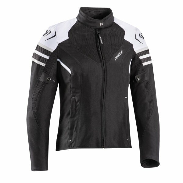Ixon Textiljacke Ilana Evo Damen, schwarz/weiß/grau