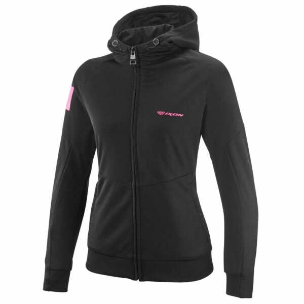 Ixon Textiljacke Touchdown Air Damen, schwarz/fluo-pink