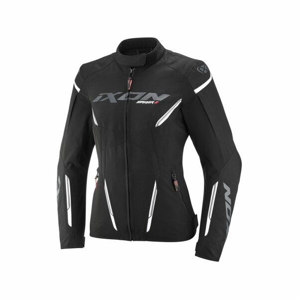 Ixon Textiljacke Striker 2 Damen, schwarz/weiß