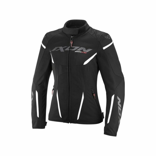 Ixon Textiljacke Striker 2 Air WP Damen, schwarz/weiß