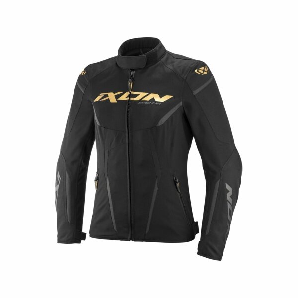 Ixon Textiljacke Striker 2 Air WP Damen, schwarz/gold