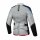 Ixon Textiljacke M-Njord Damen, hellgrau/blau/fluo-rot