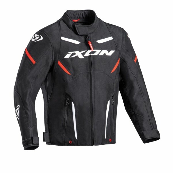 Ixon Textiljacke Striker Kids, schwarz/weiß