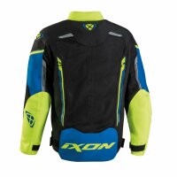 Ixon Textiljacke Striker Air Kids, schwarz/blau/gelb