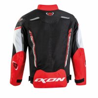 Ixon Textiljacke Striker Air Kids, schwarz/rot/weiß