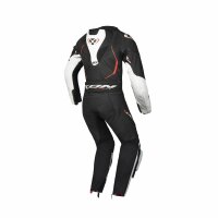 Ixon Lederkombi Vortex 3 Kids, schwarz/weiß