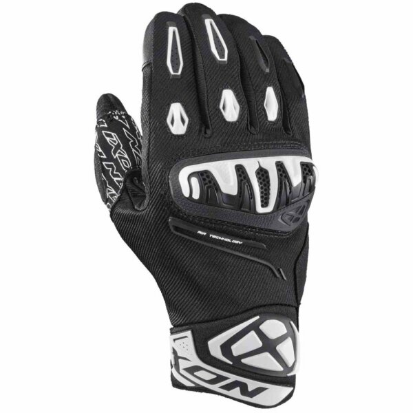 Ixon Sommerhandschuh Mirage Air Herren, schwarz/weiß