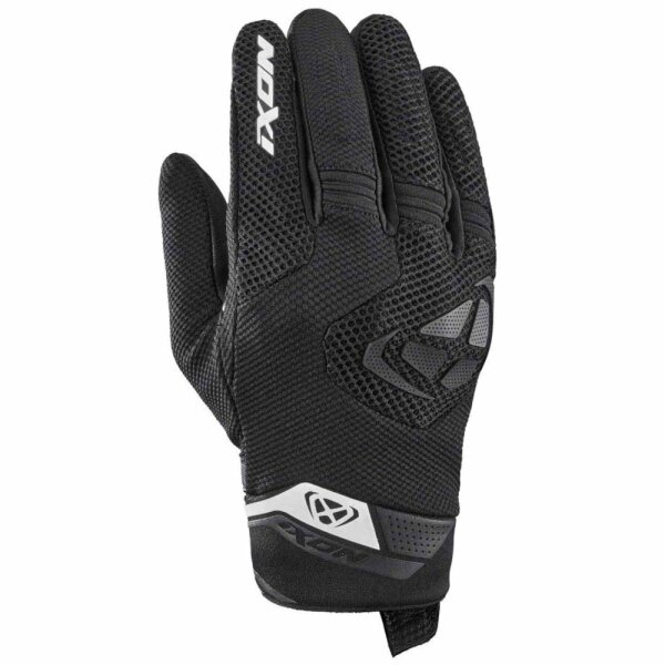Ixon Sommerhandschuh Mig 2 Airflow Herren, schwarz/weiß