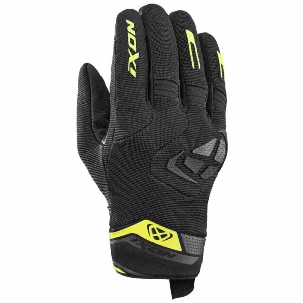 Ixon Sommerhandschuh Mig 2 Herren, schwarz/fluo-gelb