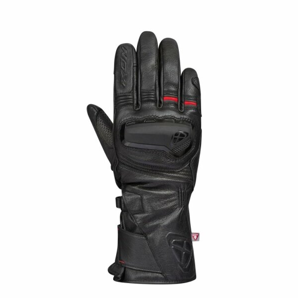 Ixon Winterhandschuh Pro Miles Herren, schwarz/rot
