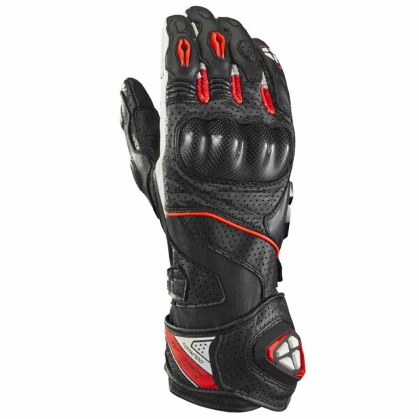 Ixon Sommerhandschuh Tornado Air Herren, schwarz/weiß/rot