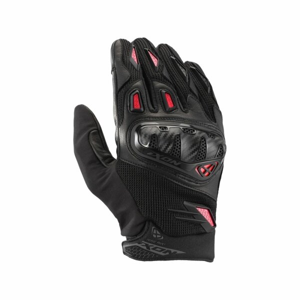 Ixon Sommerhandschuh Rise Air 2 Herren, schwarz/fluo-rot
