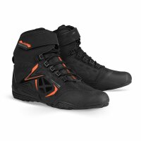 Ixon Motorradschuhe Killer WP Herren, schwarz/orange