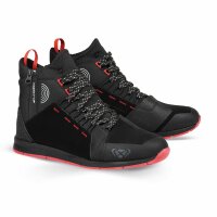 Ixon Motorradschuhe Freaky WP Herren, schwarz/rot/weiß