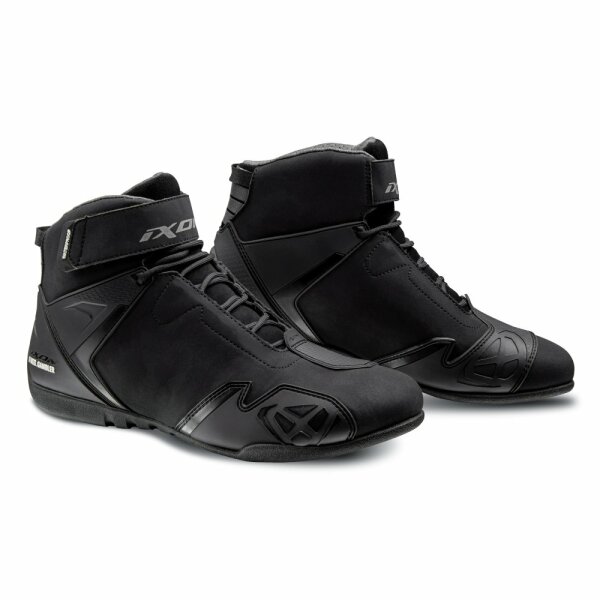 Ixon Motorradschuhe Gambler WP Herren, schwarz