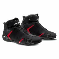 Ixon Motorradschuhe Gambler WP Herren, schwarz/rot