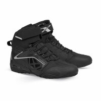 Ixon Motorradschuhe Killer WP Damen, schwarz/silber