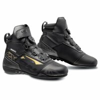 Ixon Motorradschuhe Ranker WP Damen, schwarz/gold