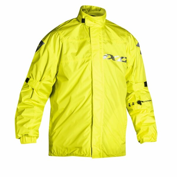 Ixon Regenjacke Madden Herren, fluo-gelb/schwarz