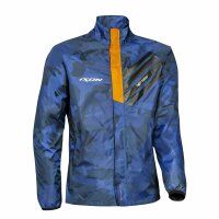 Ixon Regenjacke Stripe Herren, navy camo/orange