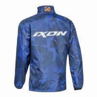 Ixon Regenjacke Stripe Herren, navy camo/orange