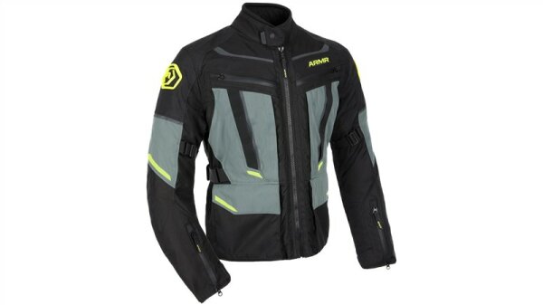 ARMR Kumaji 3.0 Jacke  schwarz / grün / neongelb
