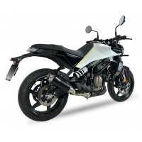 IXIL RC3B Edelstahl-Endschalldämpfer Schwarz KTM Duke 125/390 24-, E-geprüft